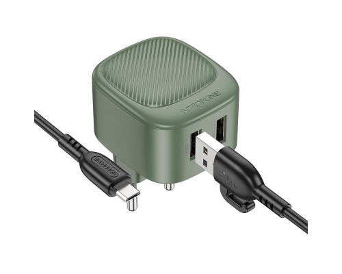 СЗУ Borofone BAS21A Special (2A) + Type-C (00000069023_2)