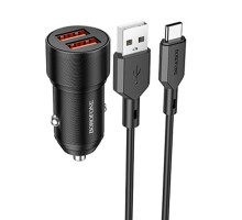 АЗУ Borofone BZ19 Wishdom (2A) + Type-C (00000069024_1)