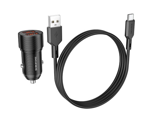 АЗУ Borofone BZ19 Wishdom (2A) + Type-C (00000069024_1)