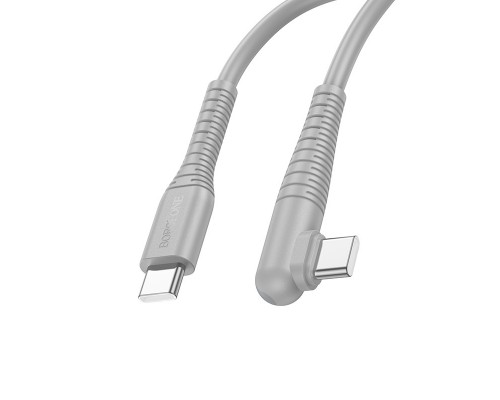 Дата кабель Borofone BX105 Corriente 60W Type-C to Type-C (1m) (00000069027_1)