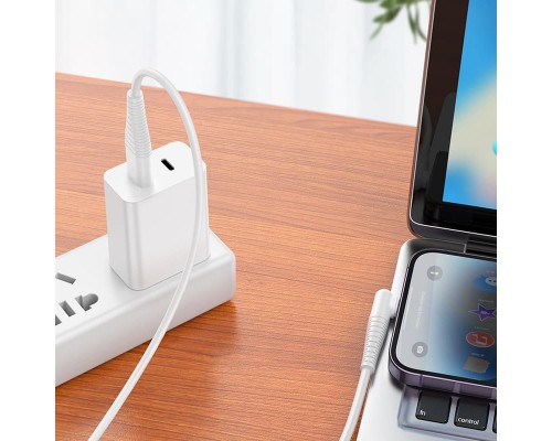Дата кабель Borofone BX105 Corriente USB to Lightning (1m) (00000069028_2)