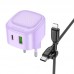 СЗУ Borofone BAS22A Fortune PD20W+QC3.0 (1C1A) + Type-C to Lightning (00000068999_2)