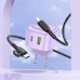 СЗУ Borofone BAS22A Fortune PD20W+QC3.0 (1C1A) + Type-C to Lightning (00000068999_2)