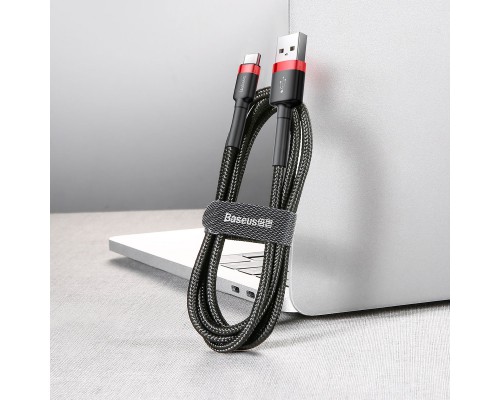Дата кабель Baseus Cafule Type-C Cable 3A (0.5m) (CATKLF-A) (00000034279_2)