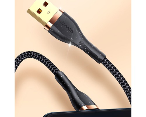 Дата кабель Usams US-SJ487 U64 Aluminum Alloy USB to Lightning 1.2m (00000049216_1)