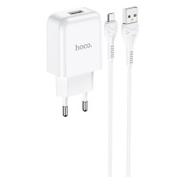 СЗУ HOCO N2 (1USB/2.1A) + USB - MicroUSB (00000049070_2)