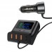 АЗУ Acefast B11 138W Car Charger Splitter with Digital Display (00000065899_1)