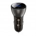 АЗУ Acefast B10 metal car charger 60W (USB-C + USB-C) with digital display (00000065900_1)