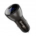 АЗУ Acefast B10 metal car charger 60W (USB-C + USB-C) with digital display (00000065900_1)