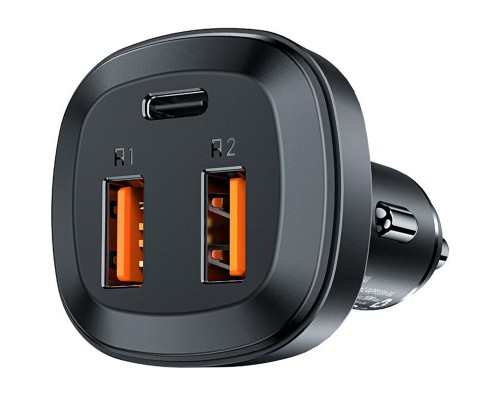 АЗУ Acefast B9 66W (2USB-A+USB-C) three port metal car charger (00000065901_1)