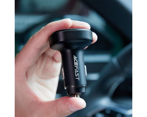 АЗУ Acefast B9 66W (2USB-A+USB-C) three port metal car charger (00000065901_1)
