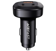 АЗУ Acefast B3 66W(USB-C+USB-C+USB-A) three-port metal car charger (00000065906_1)