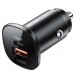 АЗУ Acefast B1 mini 38W (USB-C+USB-A) dual-port metal car charger (00000065907_1)