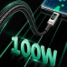 Дата кабель Acefast C6-03 USB-C to USB-C 100W zinc alloy digital display braided (1m) (00000065909_2)