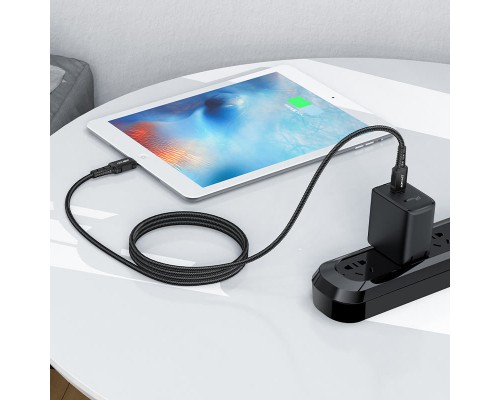 Дата кабель Acefast MFI C4-01 USB-C to Lightning aluminum alloy (1.8m) (00000065911_1)