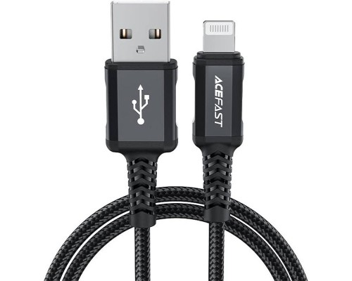 Дата кабель Acefast MFI C4-02 USB-A to Lightning aluminum alloy (1.8m) (00000065912_1)