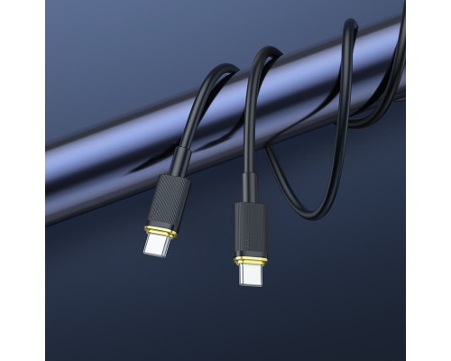 Дата кабель Hoco U109 Type-C to Type-C 100W (1.2m) (00000064548_2)