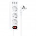 Удлинитель Hoco NS2 (3USB/3xSocket) (00000062806_2)