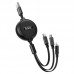 Дата кабель Hoco X75 3in1 Lightning-MicroUSB-Type-C (1m) (00000064562_1)