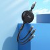 Дата кабель Hoco X75 3in1 Lightning-MicroUSB-Type-C (1m) (00000064562_1)