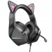 Накладные наушники BOROFONE BO106 Cute cat (USB+3.5mm/2m) (00000067805_2)