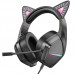Накладные наушники BOROFONE BO106 Cute cat (USB+3.5mm/2m) (00000067805_2)