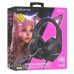 Накладные наушники BOROFONE BO106 Cute cat (USB+3.5mm/2m) (00000067805_2)