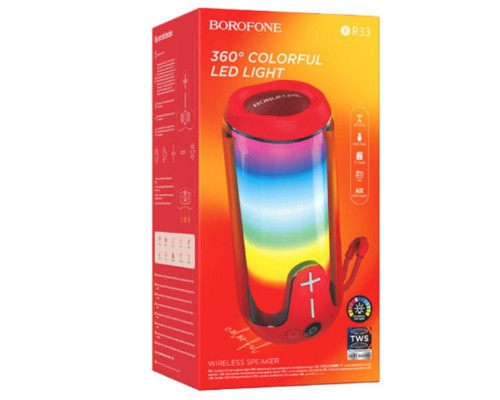 Bluetooth Колонка Borofone BR33 Pulse color sports (00000067808_3)