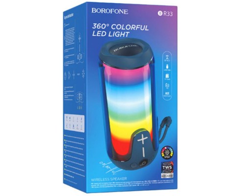 Bluetooth Колонка Borofone BR33 Pulse color sports (00000067808_4)