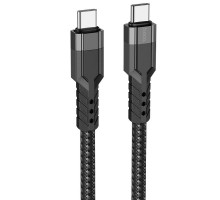 Дата кабель Hoco U110 charging data sync Type-C to Type-C 60W (1.2 m) (00000062733_1)