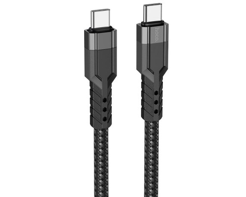Дата кабель Hoco U110 charging data sync Type-C to Type-C 60W (1.2 m) (00000062733_1)