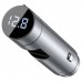 АЗУ Baseus Energy Column Bluetooth FM Launcher (5V/3.1A) 2USB (CCNLZ) (00000049191_1)