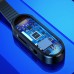 Переходник Usams US-SJ358 AU10 Lightning to 3.5mm + Lightning, LED light (00000042614_1)