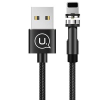 Дата кабель USAMS US-SJ472 U59 Lightning Rotatable Magnetic (1m) (00000051944_2)
