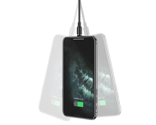 Дата кабель Hoco X52 "Sereno magnetic" USB to Lightning (1m) (00000041699_1)