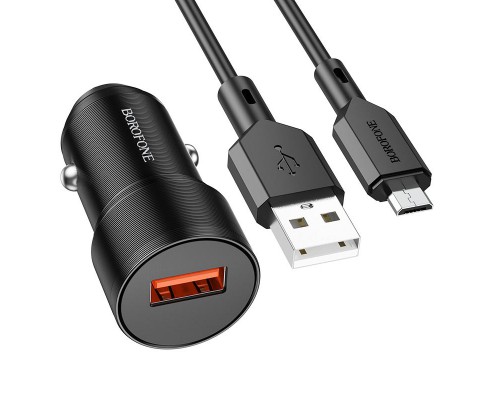 АЗУ Borofone BZ19A QC3.0 + Micro-USB (00000064424_1)