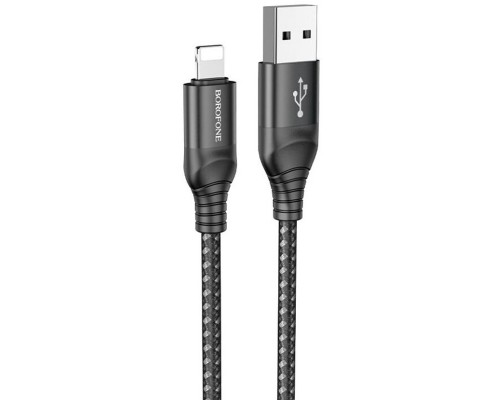 Дата кабель Borofone BX56 Delightful USB to Lightning (1m) (00000064427_1)
