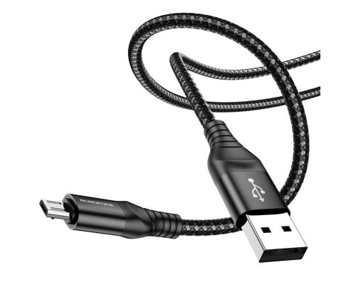 Дата кабель Borofone BX56 Delightful USB to Micro-USB (1m) (00000064428_1)