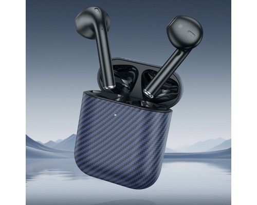 Беспроводные TWS наушники Hoco EW41 Plus (carbon fiber pattern version) (00000074003_2)