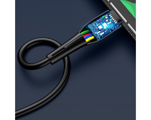 Дата кабель Usams US-SJ376 U38 Type-C 5A Fast Charging & Data Cable 1m (00000034467_3)
