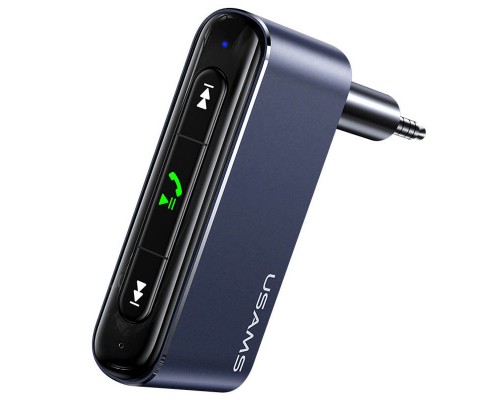 Bluetooth ресивер USAMS US-SJ519 3.5DC Mini Car Wireless Audio Receiver BT5.0 (00000051948_1)
