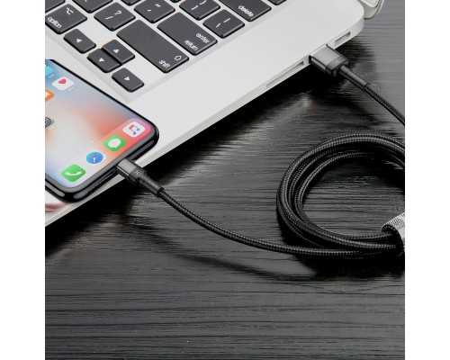 Дата кабель Baseus Cafule Lightning Cable Special Edition 2.4A (1m) (CALKLF) (00000031842_2)