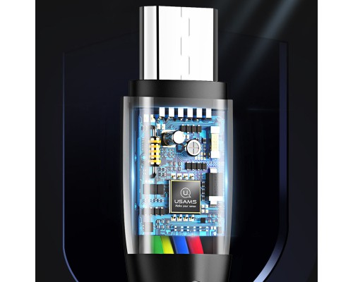 Дата кабель Usams US-SJ365 U35 USB to MicroUSB (1m) (00000062639_1)