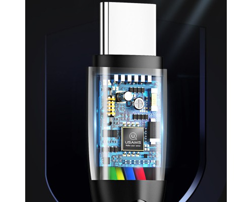 Дата кабель Usams US-SJ366 U35 USB to Type-C (1m) (00000062640_1)