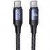 Дата кабель USAMS US-SJ524 U71 Type-C to Type-C PD 100W (1.2m) (00000062647_1)