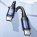 Дата кабель USAMS US-SJ526 U71 Type-C to Type-C PD 100W (3m) (00000062651_1)
