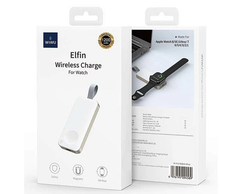 Портативное ЗУ Power Bank WIWU Wi-M19 For Apple Watch 1200 mAh (00000071709_1)