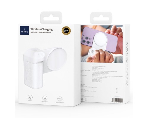 Портативное ЗУ Power Bank WIWU Wi-W016+Selfie Stick с БЗУ 4500 mAh (00000071712_1)