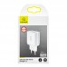 СЗУ USAMS US-CC090 T24 2.1A Dual USB Travel Charger （EU） (00000034482_1)