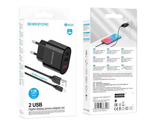 СЗУ Borofone BA63A Richy + MicroUSB (00000056900_1)